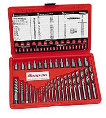 Набор экстракторов и сверл для извлечения сломанного крепежа EXD35A